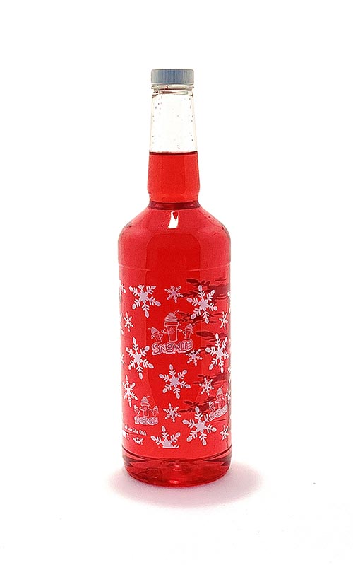 Cherry Snow Cone Syrup with Screw Cap