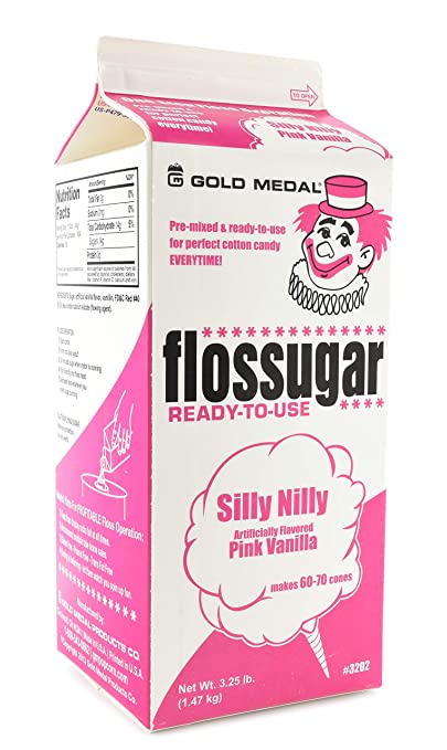 Pink Vanilla Floss Sugar