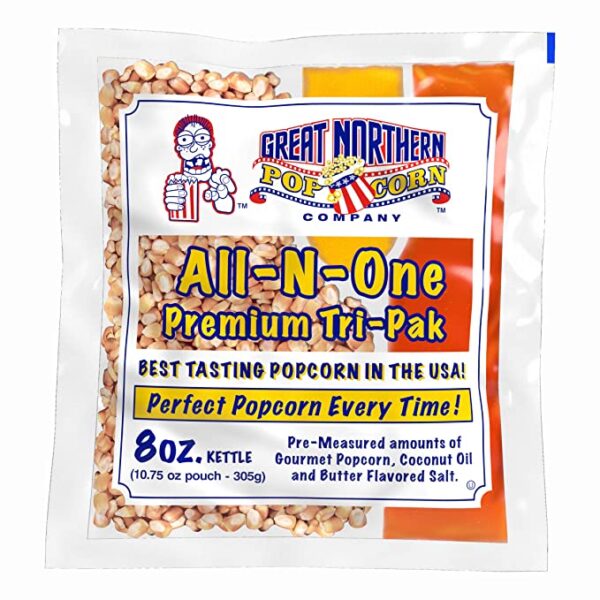 All in one popcorn 8 ounce pack